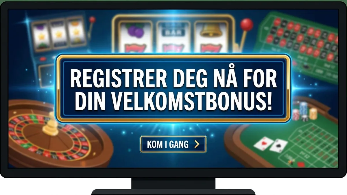 Registrer deg med bonus